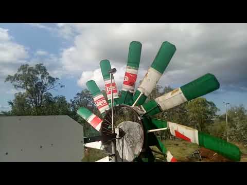 OIL DRUM WIND TURBINE
