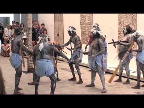 APT5 performance / Djambawa Marawili & Yirrkala Dancers