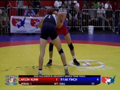 FILA Junior Freestyle Challenge Tournament Final 55kg - Ryak Finch vs. Carson Kuhn