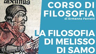 The Philosophy of Melissus of Samos