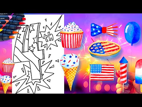 Superstar Colors | Coloring the 4th of July