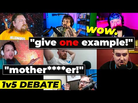 Destiny Stumps And Triggers Leftist Panel In 1v5 Debate