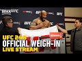 UFC 248: Official Weigh-In Live Stream - MMA Fighting