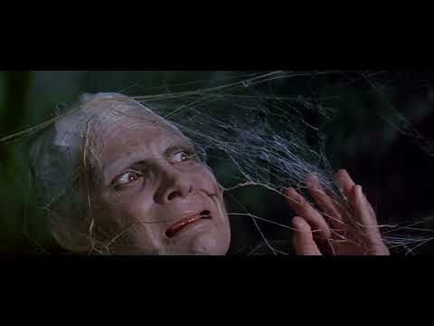 THE FLY (1958) by Kurt Neumann. Scene Fly on a Spider's Web. LA MOSCA, Tela de Araña FULL HD.HELP ME