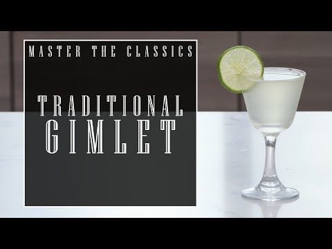 Master The Classics: Gimlet (Traditional)