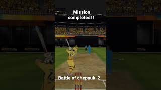 Winning movement of csk in battle of chepauk-2।। Mission completed। #shorts #cricket #badambadam#csk