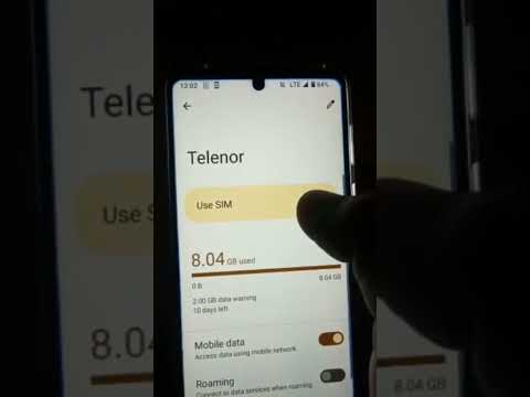 How to turn ON 5G option in sharp Aquos R5g #sharp #ytshort