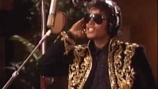 -Rare- Michael Jackson In The Studio Recording 'We Are The World'