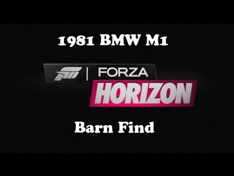 Thumbnail for Forza Horizon - Barn Find #3 1981 BMW M1 by BMW M1