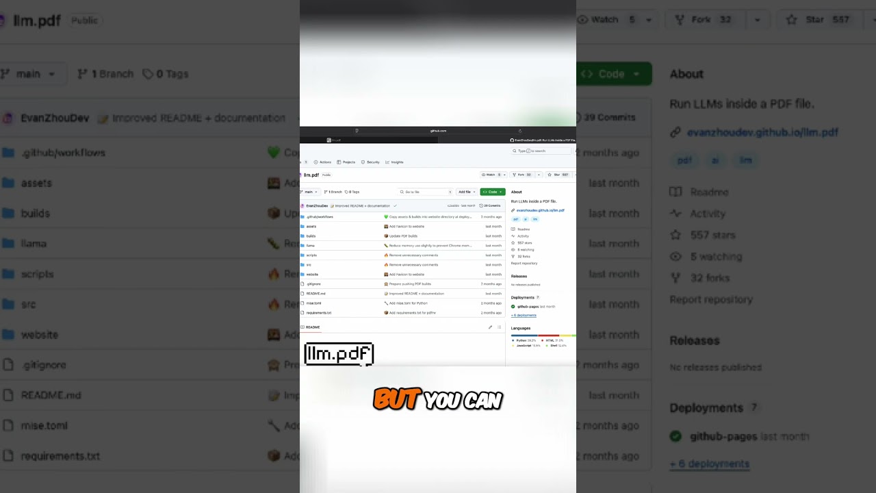 Embed LLMs in PDFs? A Funny Security Project!