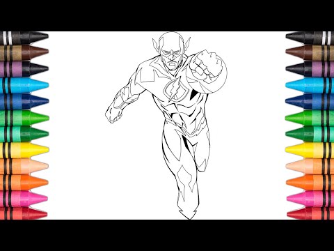 THE FLASH Coloring Page #158 - Magnus x Unread - Cool (feat. Alessia Labate) [NCS Release]