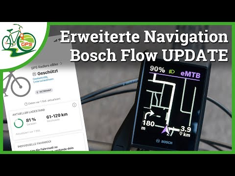 Erweiterte Navigation für KIOX 🚴 Bosch Flow App UPDATE v1.23 📱