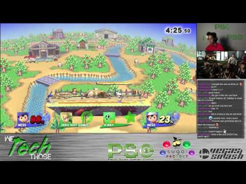 Smash WiiU - WTT1 - Doubles - WSF - Lycan + War TKay (Blue) vs SK92 + GreenMan (Green)