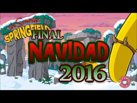 Los Simpson Springfield-Tapped Out-Evento De Navidad Final Parte 2