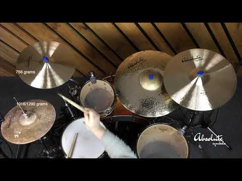 15" Absolute Cymbals A1 Prototype Crash - 756 grams