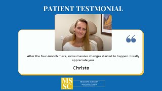 Migraine Surgery Testimonial - Christa