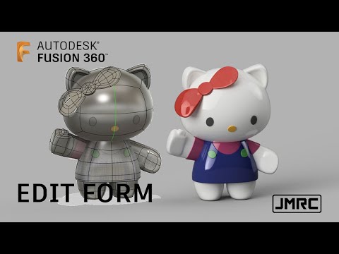 Introduction to Form Modeling in Fusion 360 - Edit form
