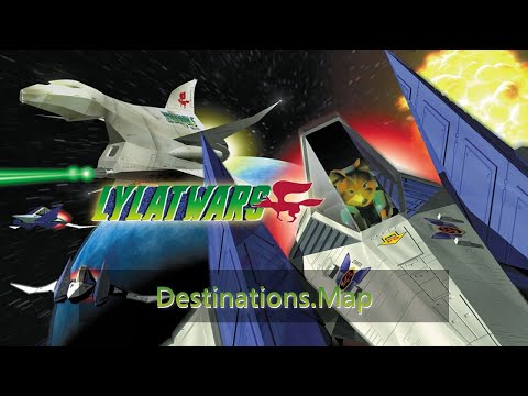 Destinations.Map - Lylat Wars 64 (Star Fox 64) Soundtrack Cover