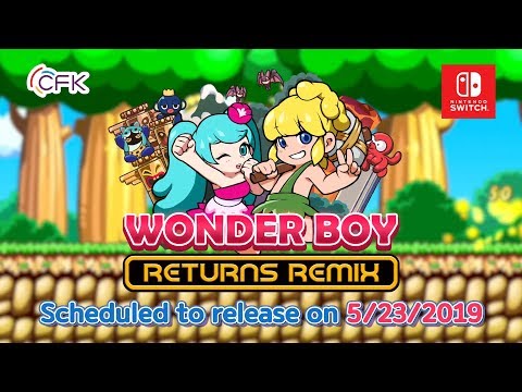 Nintendo Switch 「Wonder Boy Returns Remix」 - Launch Trailer - thumbnail