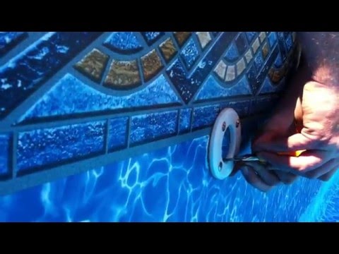 How to install a pool return faceplate (Jacuzzi)