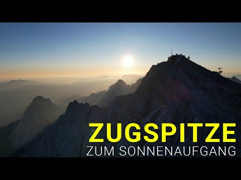 ZUM SONNENAUFGANG auf DIE ZUGSPITZE | PRE WORK TRAILRUN