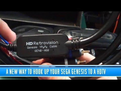 A new way to hookup your Sega Genesis to a HDTV