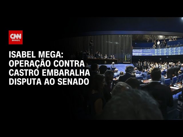 RJ: Operação contra Castro embaralha disputa ao Senado | LIVE CNN