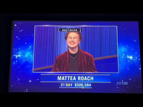 Jeopardy, intro & triple stumper 😂 - Mattea Roach DAY 22 (5/4/22)