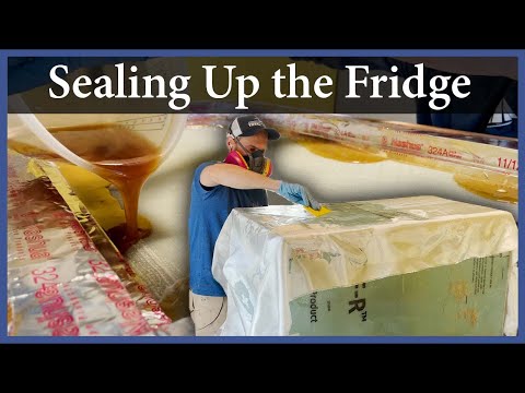 Sealing Up the Fridge - Episode 191 - Acorn to Arabella: Journey of a Wooden Boat