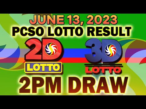 3D & 2D LOTTO 2PM RESULT TODAY JUNE 13, 2023 #swertres #ez2lotto #lottoresult #lottoresulttoday