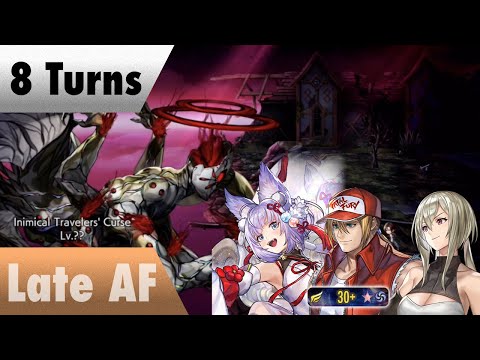 Another Eden - Inimical Traveler's Curse (Necoco ES support, Terry DPS 8T)