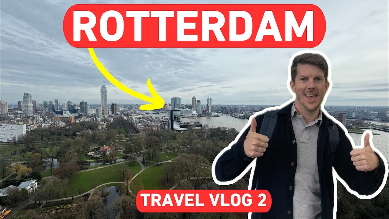 We visit the EUROMAST! Things to DO and SEE in Rotterdam!