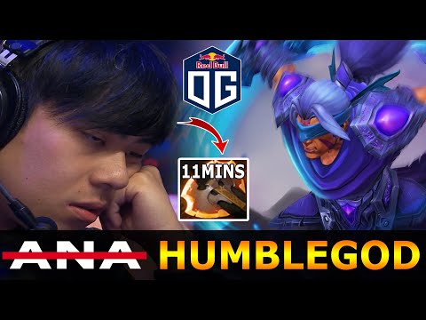 HUMBLEGOD (ANA) PRACTICING AM w/ NOTAIL AND CEB | DOTA 2 Gameplay