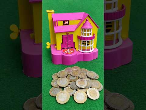 Bank Piggy House Magic 🐕✨ | Coin Collector Surprise 🥹(JV-1679)#piggybank
