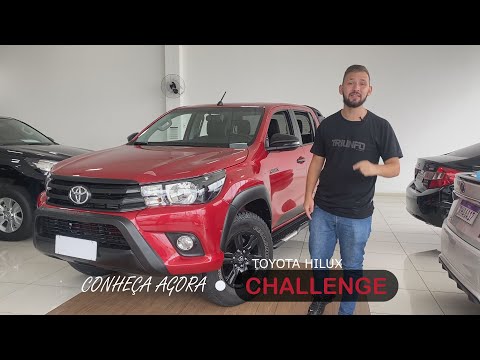 Toyota Hilux #Série especial CHALLENGE! Conheça! - Triunfo Automóveis