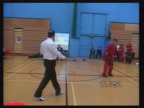 Marcus Lee (CMBBA) vs Bradley King. Semi-Final Bout - TKD Nationals 2006