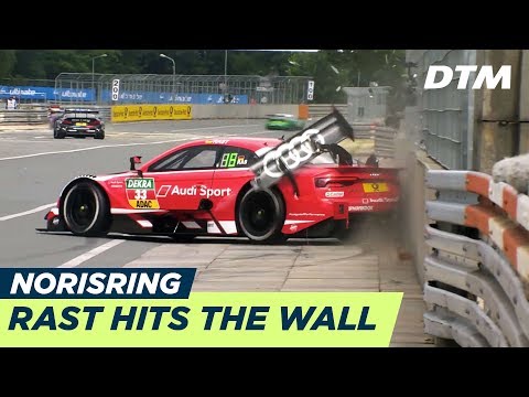 René Rast ruins his Qualifying session - DTM Norisring 2018