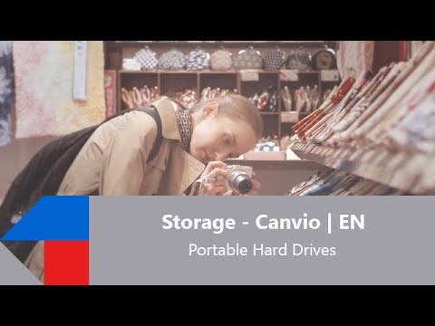 TOSHIBA Canvio Advance 1TB 2.5" Išorinis kietasis diskas USB 3.2 Gen1 Raudona video