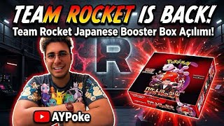 Japon Team Rocket Booster Box Açtım! 😱 İçinden Ne Çıktı? (Rare Kart Avı!)