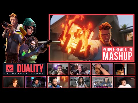 Official Lore Cinematic | DUALITY | VALORANT [ Reaction Mashup Video ]