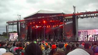 Chase &amp; Status - fire in your eyes LIVE at Download Festival 2012