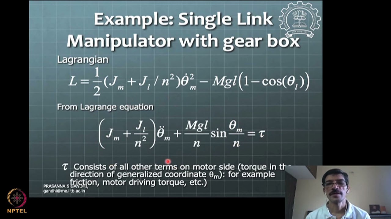 Lecture 27: Lagrange formulation examples