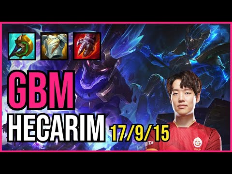 GBM - HECARIM vs. ELISE Jungle | KR DIAMOND | PATCH 10.25