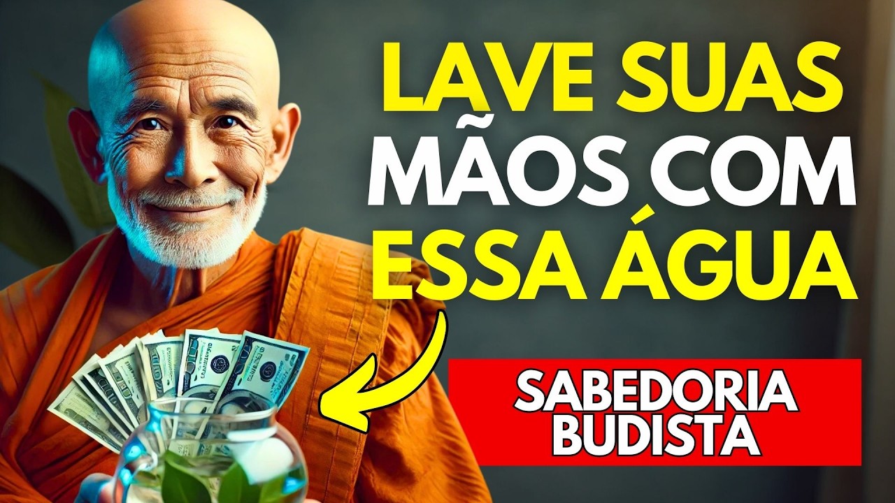LAVE SUAS MÃOS com esta ÁGUA e Atraia Fortuna e Abundância! - Sabedoria Milenar Budista