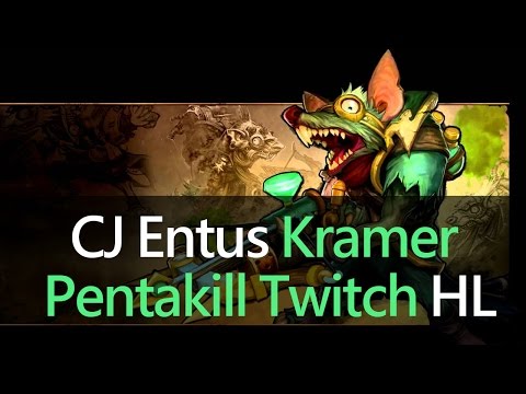 CJ Entus Kramer Pentakill Twitch Highlight | 24/5/8 Replays
