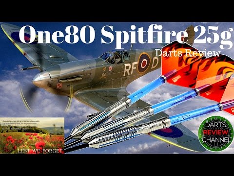 One80 Spitfire 25g darts review