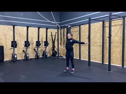 Alternating clean and jerk