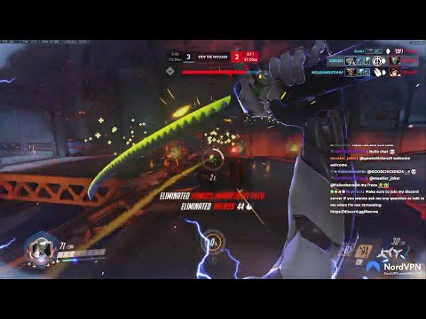 Overwatch Fastest Genji God Necros Assassin Of Kings Row -35 Elims-