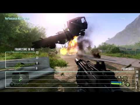 Crysis Remastered - PS4 / PS5 Update 1.01 - Frame-Rate Test Gameplay (Quality and Perfomance Mode)