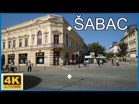 [4K] Šabac - Serbia🇷🇸Walking Tour - City Centre